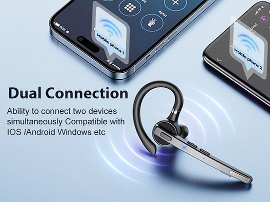 NewBee M53 Bluetooth Слушалка Безжични Слушалки с Калъф за Зареждане, Черни