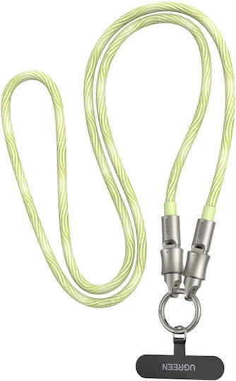 Ugreen L508 Braided Cable USB-C Male - USB-C 60W PD Green 1.2m