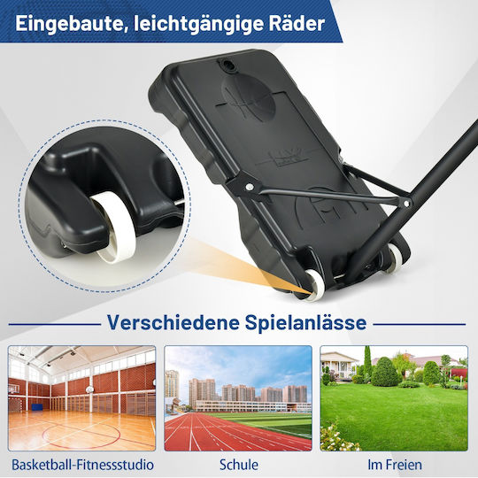 Costway Outdoor Basketball Hoop with Stand