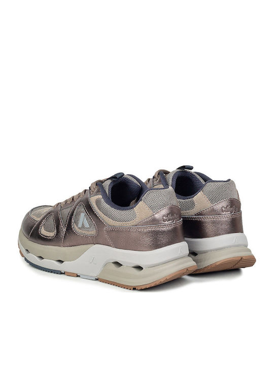 Γυναικεία Sneakers Μπρονζέ