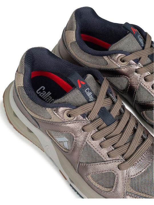 Γυναικεία Sneakers Μπρονζέ