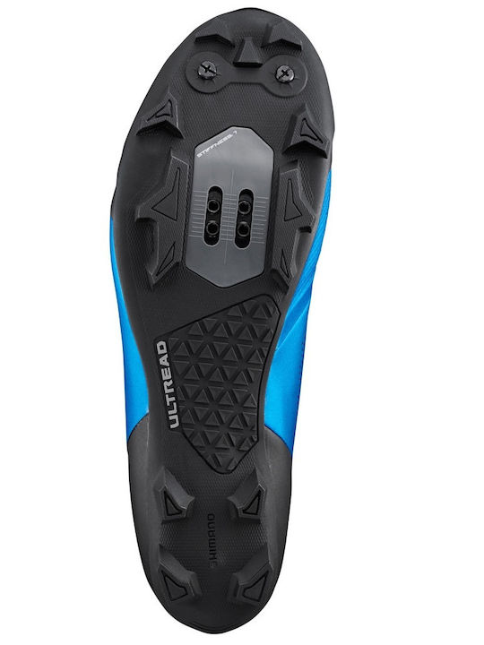 Shimano SH-XC502 Bărbați Scăzut Pantofi de ciclism Munte Albastru