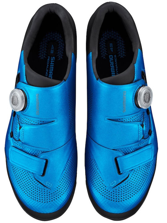 Shimano SH-XC502 Bărbați Scăzut Pantofi de ciclism Munte Albastru