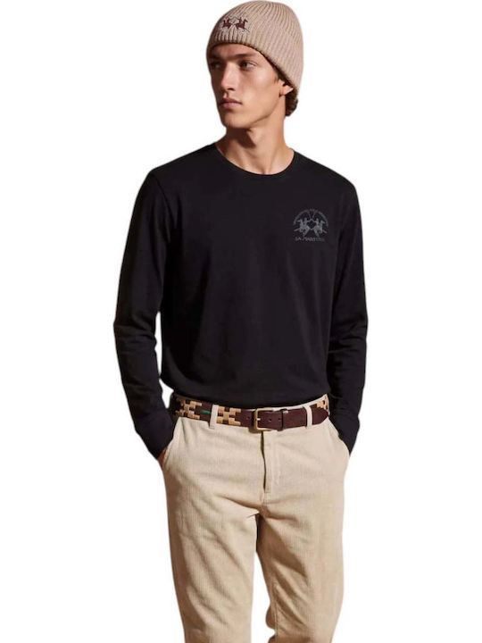 Ervin Langarmshirt Schwarz