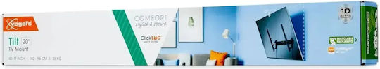 Vogel's Comfort Suport TV de Perete Negru