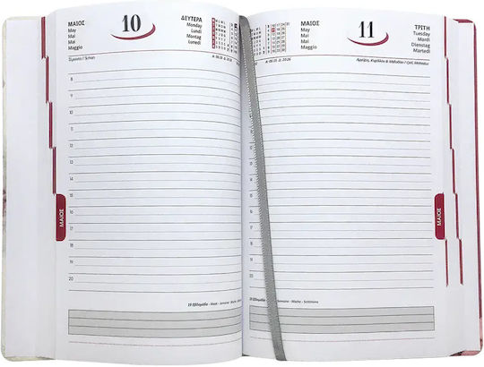 Contax Tageskalender A5 2027 14 x 21 cm