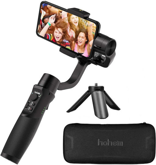 Hohem Mobile+ Handy-Gimbal mit 13 Stunden Laufzeit Schwarz