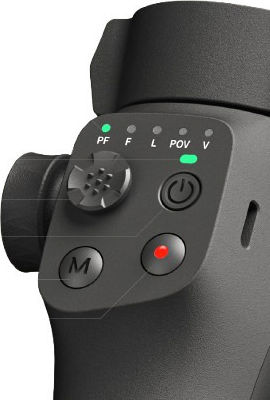 iSEN Gimbal pentru telefon mobil cu autonomie de 13 ore, negru