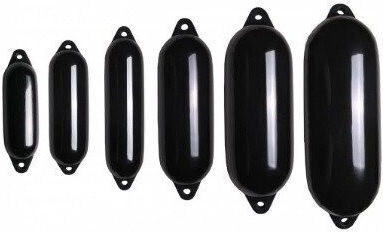 Bootsfender 12x45 Schwarz Starfender 1 Boot