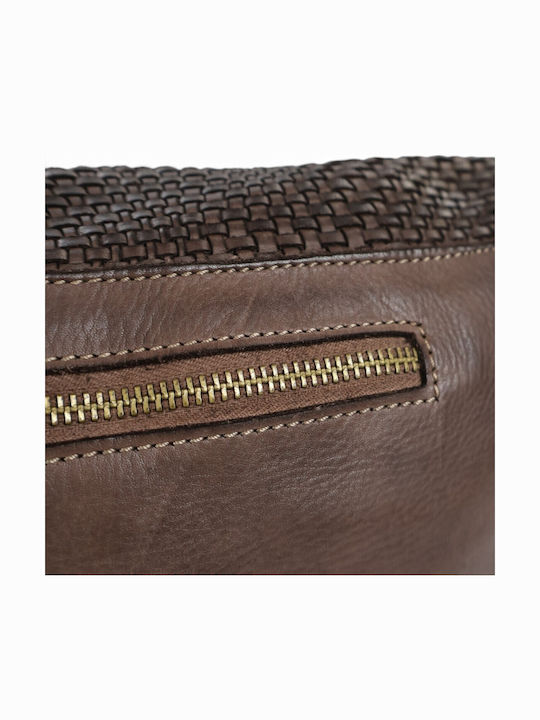 Tabac Brown Leather Men's Messenger Bag