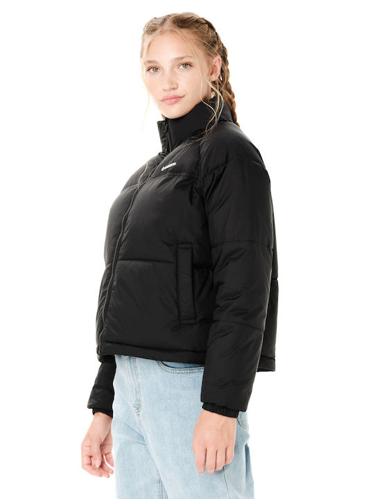 Emerson Women's Puffer Jacket for Winter Black