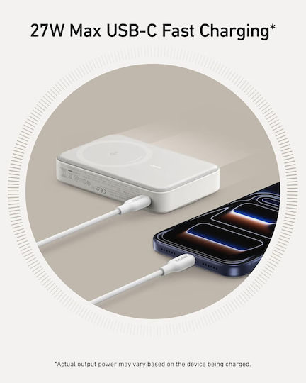 Anker Maggo Qi2 Външна батерия 10000mAh 15W Черна