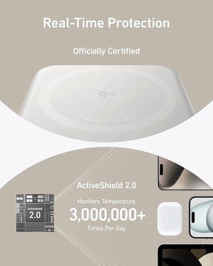 Anker Maggo Qi2 Външна батерия 10000mAh 15W Черна