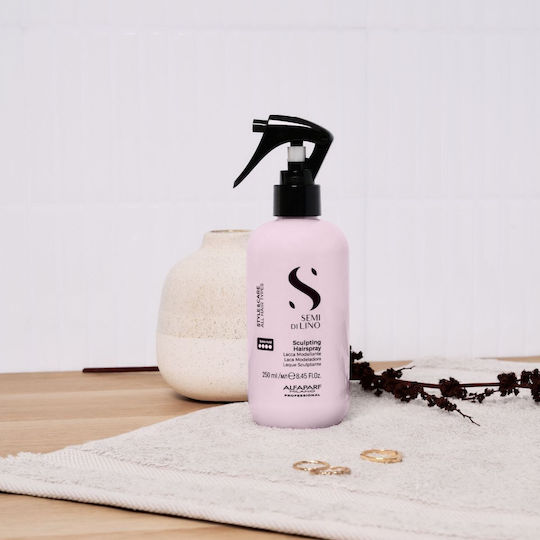 Alfaparf Milano Professional Semi di Lino Sculpting Haarspray für starken Halt 250 ml