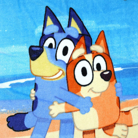 Детска кърпа за лице и ръце Bluey Cozy 30x50 cm – 100% памук Jfk106359 Светлосиня 30x50 см