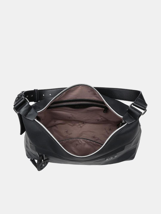 Women's Black Shoulder Bag
