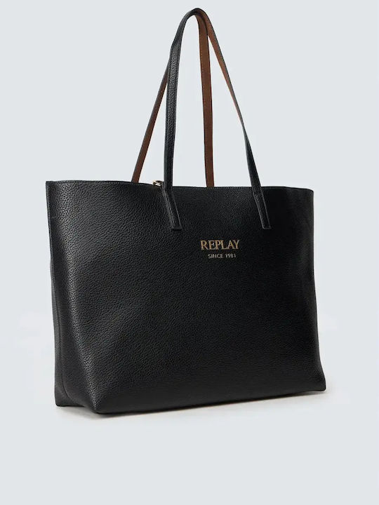 Γυναικεία Shopper Τσάντα Μαύρη