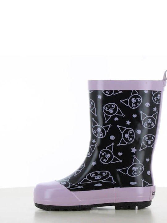 Cizme de Ploaie pentru Copii Hello Kitty Negre HK009450