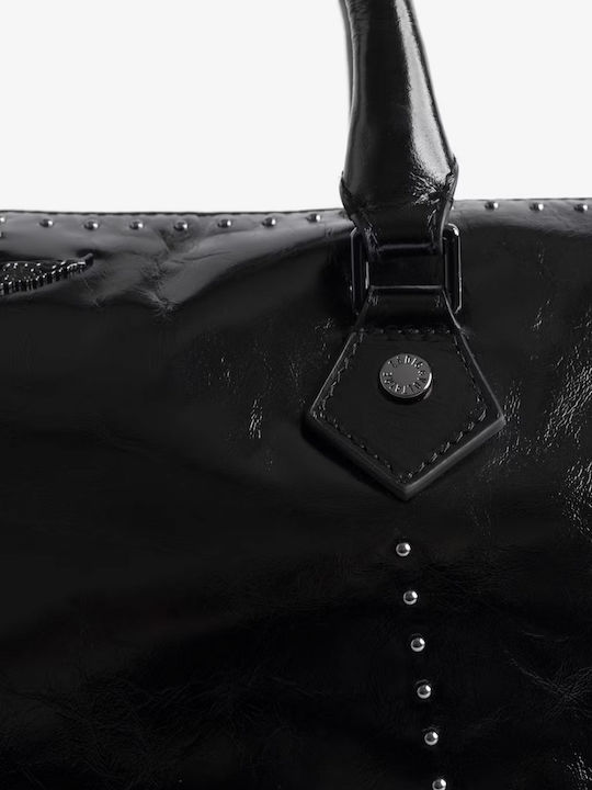 Black Leather Women's Shoulder / Handbag