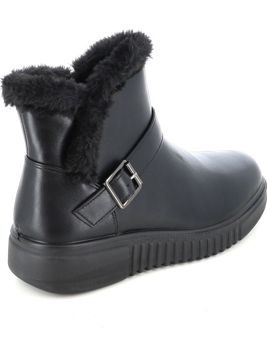 Damen Stiefeletten Schwarz 242/26013_SCHWARZ
