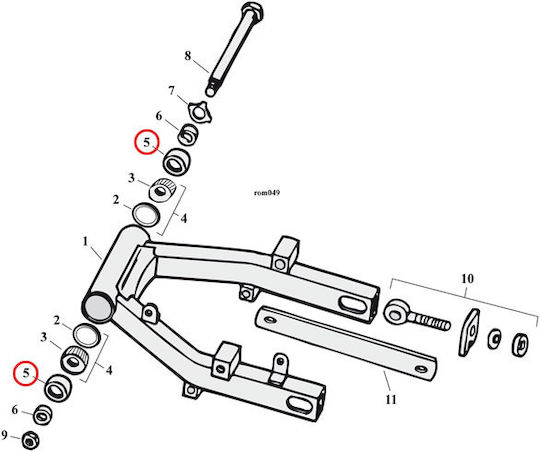 James Gaskets Simering pentru Roata Față și Spate a Motocicletei Harley Davidson '84 '99 Big Twin XL Sportster Furcă '58 '86 4 Speed Big Twin Weel Swingarm Seal Rubber Od