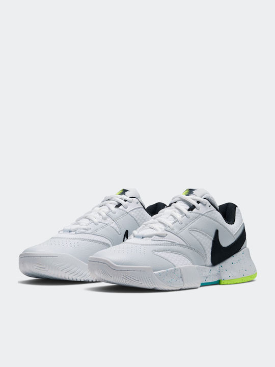 Nike Nikecourt Lite 4 Γυναικεία Παπούτσια Τένις Λευκά