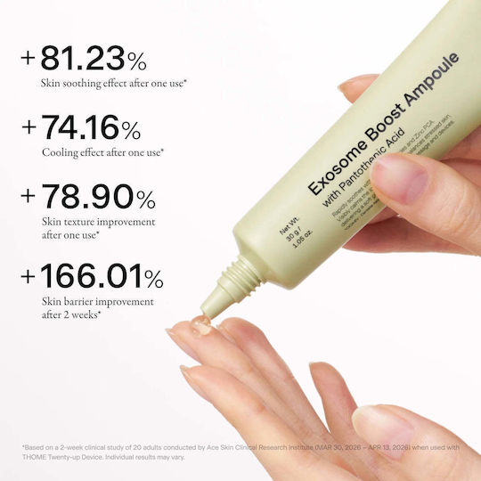 Exosome Boost Ampoule Face Serum with Centella Asiatica for Acne 30gr