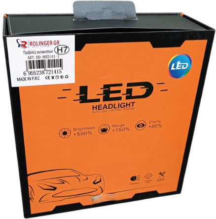 Автомобилна крушка H7 LED 6000K Студено бяла 9-32V
