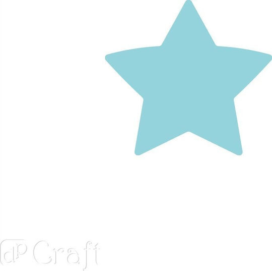 DP Craft Περφορατέρ με Σχέδιο Αστέρια Πράσινο