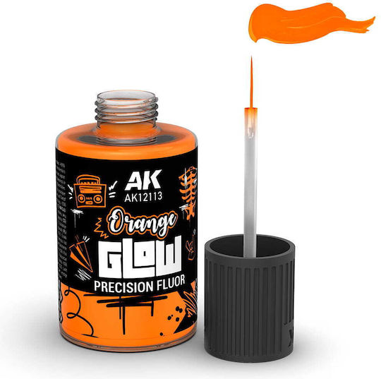 AK Interactive Цвят за моделиране Оранжево сияние 30 ml