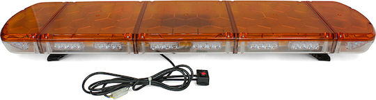 Ayfar Автомобилна LED сигнална лента 12 / 24V 0.3cm с Оранжево Осветление