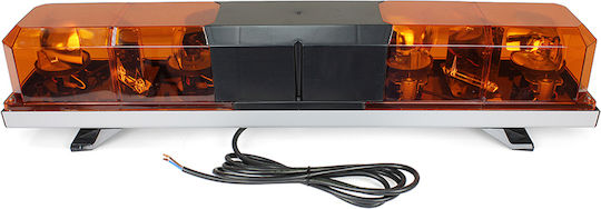 Ayfar Автомобилна Сигнална Лента LED 12V с Оранжево Осветление