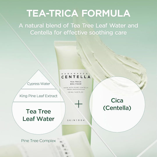 Skin1004 Madagascar Centella Gesichtsreinigungsschaum mit Beruhigender Wirkung 125 ml