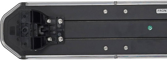 Einparts LED-Autowarnleiste 12 / 24 V mit orangefarbener Beleuchtung