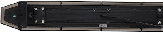 Einparts Bară de Semnalizare Auto LED 12 / 24V cu Iluminare Portocalie
