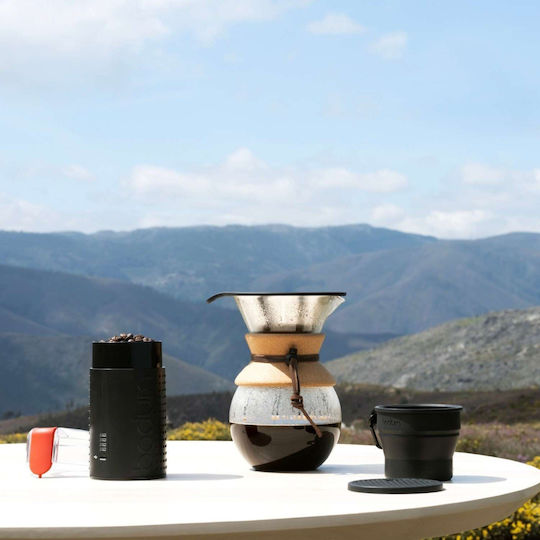 Pahar pliabil cu capac 300 ml Bistro