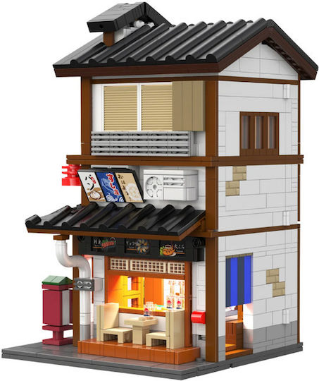 CaDA Bricks Cuburi de Construit Japanese Tapas Bar pentru 14+ Ani 1195 Piese