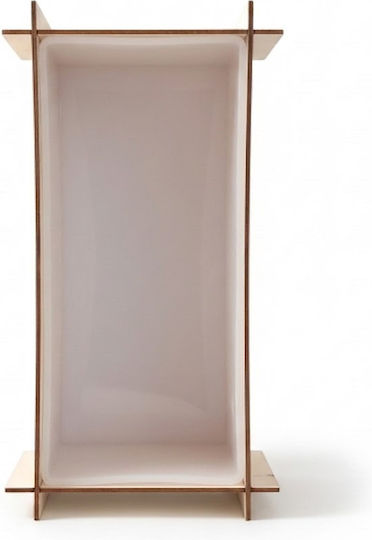 Silikonform für Seifen Rechteckig 19x9x6,5 cm
