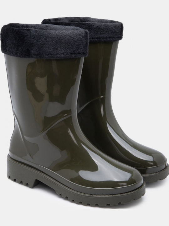 Women's Wellies Khaki