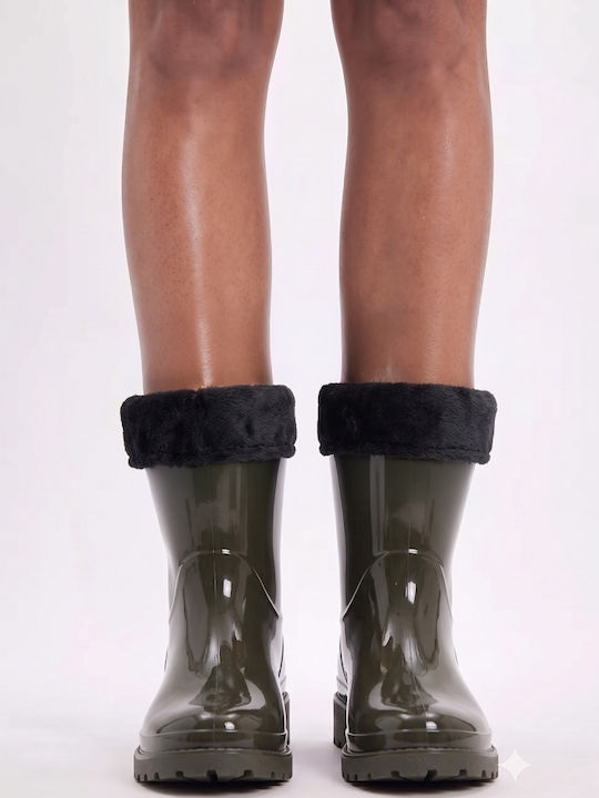 Women's Wellies Khaki