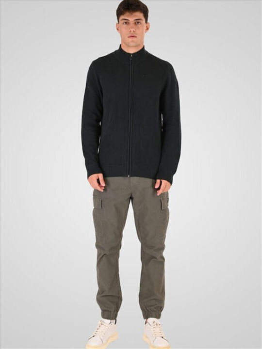 Herren Strickjacke Grün