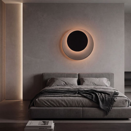 Zambelis Lights Java Plafonieră LED cu Schimbare de Culoare Maro Neagră Ø48 cm 2683 Reglabilă ca Intensitate