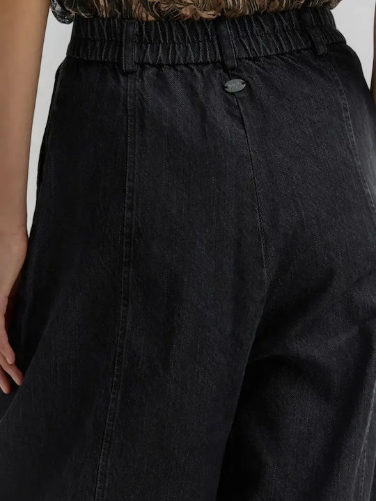 Rinda Damenjeans in lockerer Passform Schwarz