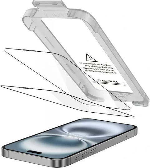 Tech-Protect Защитно фолио 2 бр. (iPhone 17 Pro / 16 Pro / 17)
