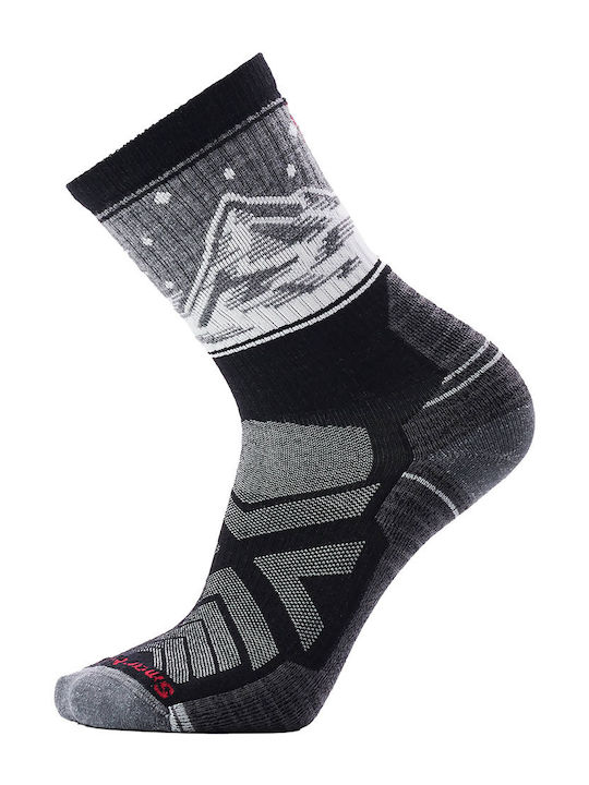 Smartwool Hike Valley View Trekking-Socken Grau 1 Paar