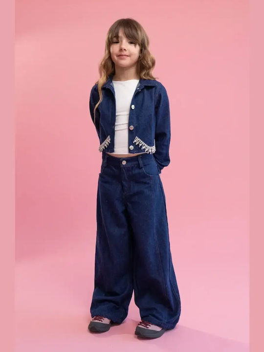 Kinderjeanshose Schwarz