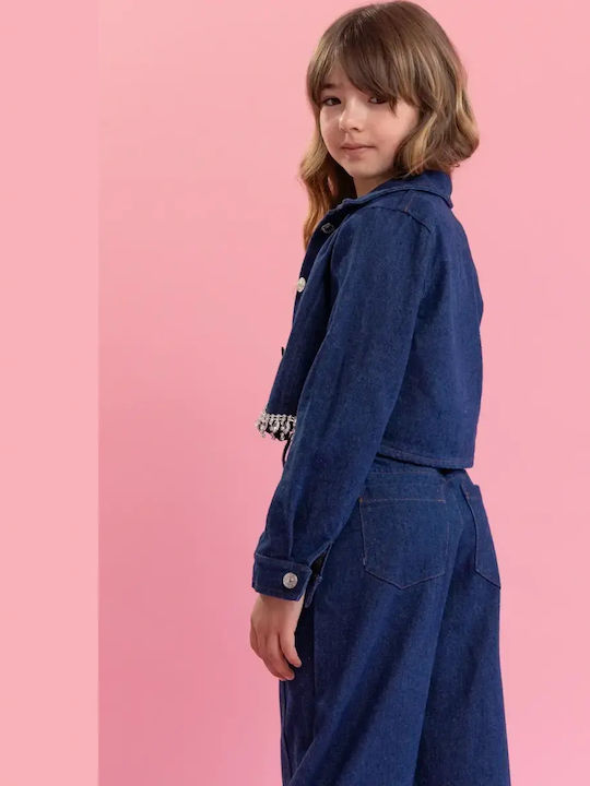 Kinderjeanshose Schwarz