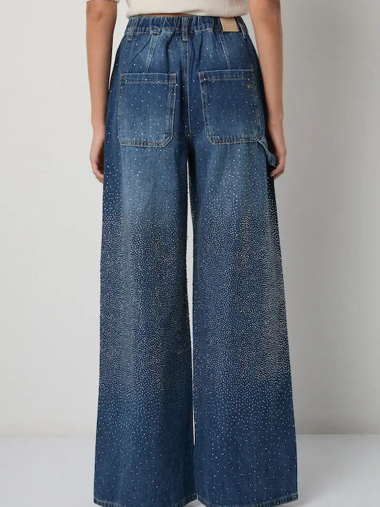 Lexa Pantaloni Jeans pentru Femei cu Croială Wide