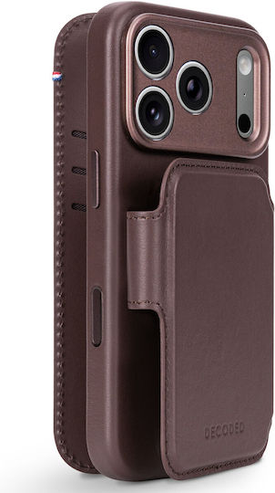 Decoded Brown Leather Wallet (iPhone 18 Pro / 17 Pro Xiaomi 17 Pro)