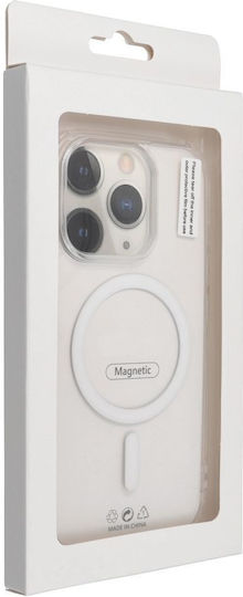 Mag Cover Back Cover Plastic / Silicone White (Galaxy S26 FE)